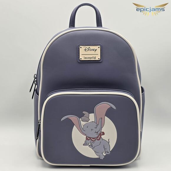 Loungefly Disney Dumbo Flying On a Dream Mini Backpack New Exclusive Rare - Picture 1 of 6